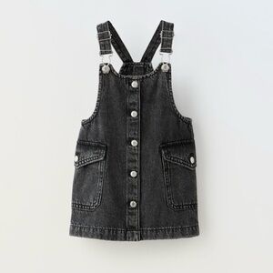 Zara Kids | Denim Pinafore Dress